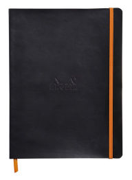 Title: Rhodia Black Softcover Lined Notebook Large