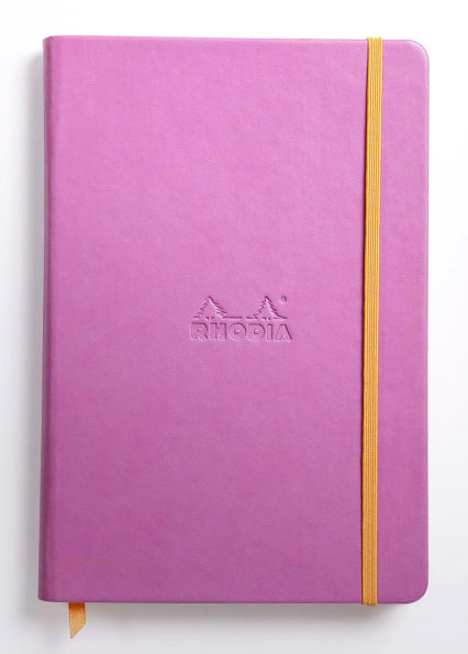 Rhodia Lilac Hardcover Lined Notebook