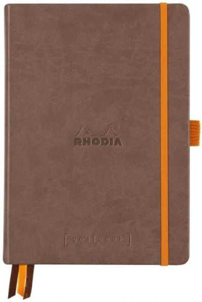 Rhodia Goalbook 224 Pages Hardcover - Chocolate