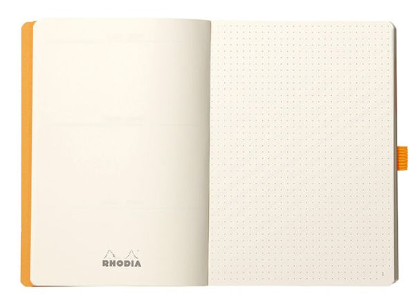 Rhodia Goalbook 224 Pages Hardcover - Chocolate