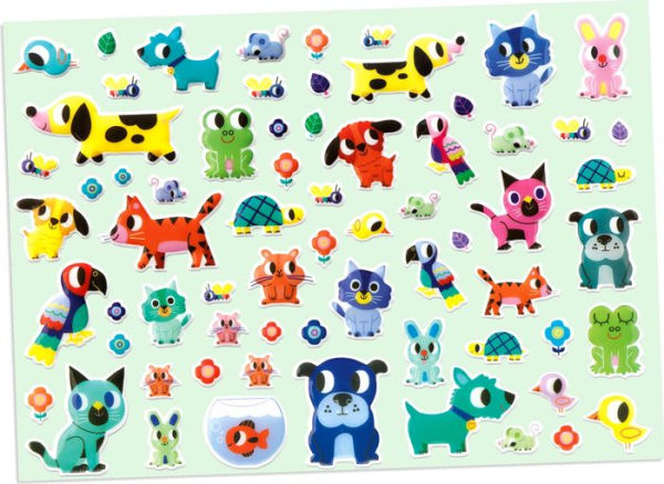 Djeco Stickers - My Little Friends