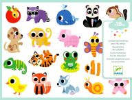Title: Djeco Stickers - Baby Animals