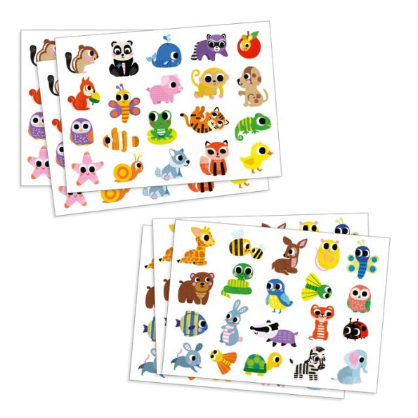 Djeco Stickers - Baby Animals