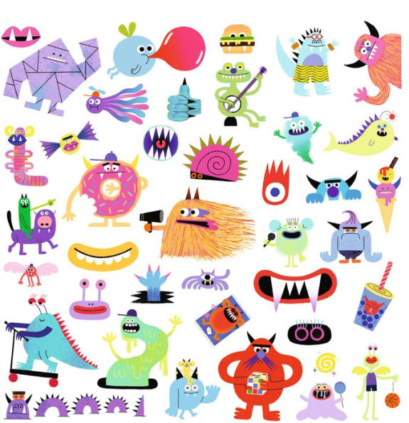 Monster Sticker Sheets