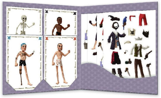 djeco stickers and paper dolls