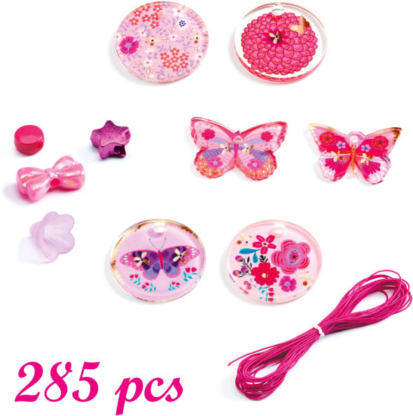 DJECO Butterflies Beads and Jewelry Kit