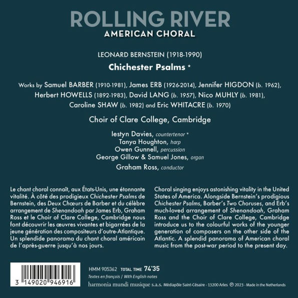 Rolling River: American Choral