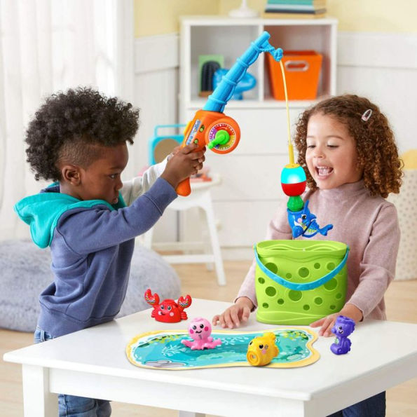 VTech Jiggle & Giggle Fishing Set (English Version) : : Toys &  Games