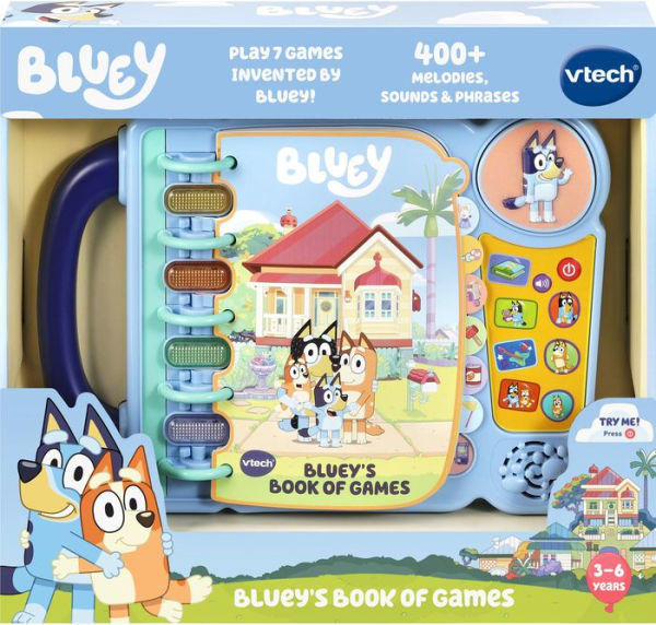VTech® Bluey Bluey's Book of Games
