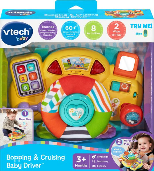 VTech Baby® Bopping & Cruising Baby Driver