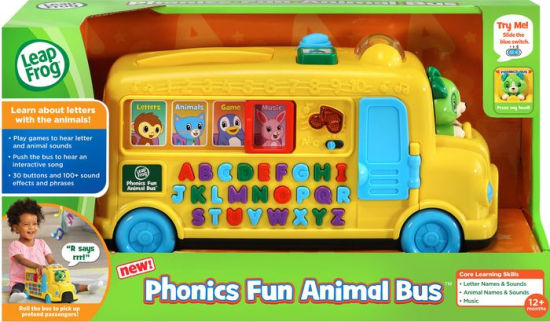 leapfrog phonics fun animal bus