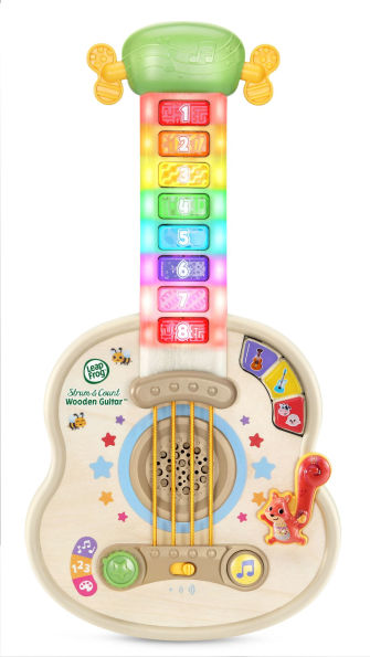 LeapFrog Count & Strum Wooden Guitar