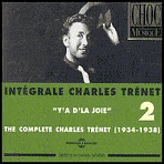 Title: Int¿¿grale Charles Tr¿¿net, Vol. 2: Y'a d'La Joie 1934-1938, Artist: Trenet,Charles