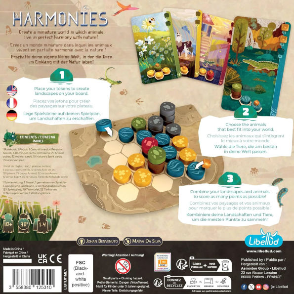 Harmonies by Johan Benvenuto (B&N Game of the Month)