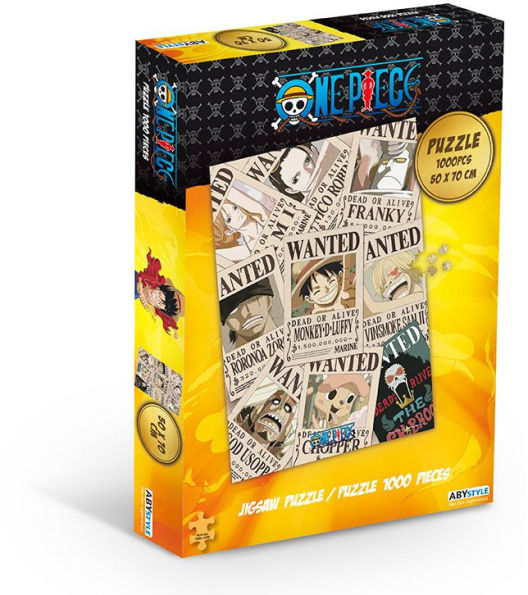 One Piece - Wanted Posters 1000 Piece Puzzle
