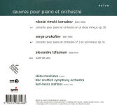 Alternative view 2 of Works for Piano and Orchestra: Prokofiev, Rimsky-Korsakov, Tsafsman