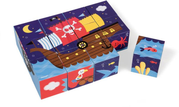 Pirates Kubkid 12 pcs block set