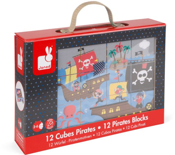 Pirates Kubkid 12 pcs block set