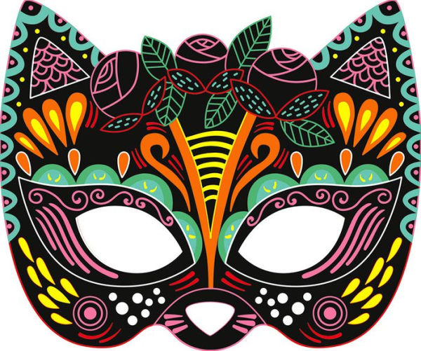 Scratch Art Party Masks