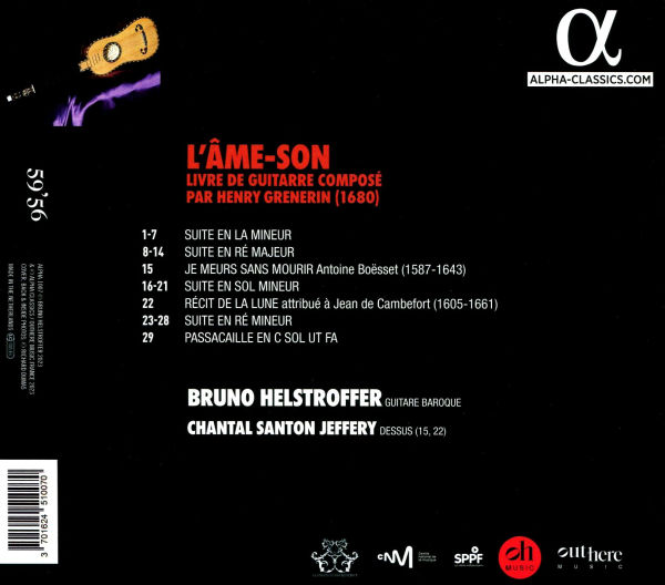 L' Âme-son: Henry Grenerin - Suites Françaises