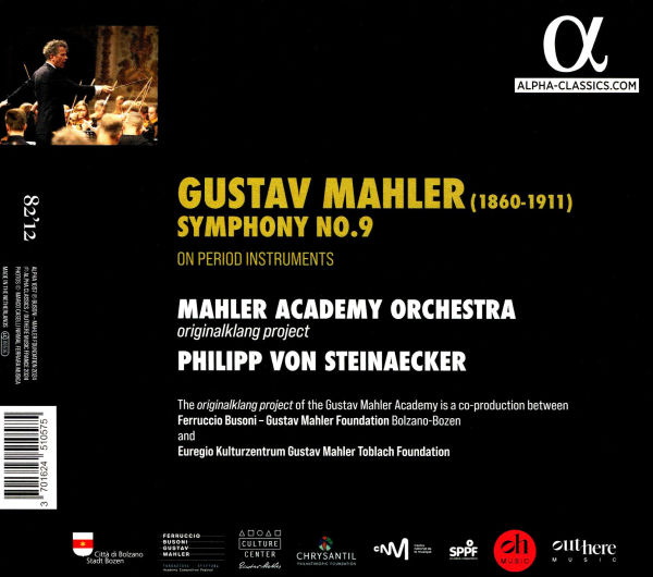 Mahler: Symphony No. 9 on Period Instruments