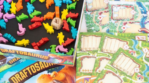 Board Game Box - Draftosaurus Party Game Dinosaurs