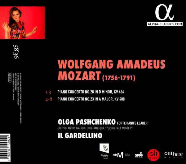 Mozart: Piano Concertos Nos. 20 & 23