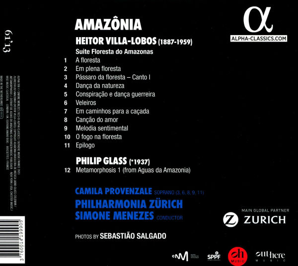 Amazônia: Villa-Lobos, Glass