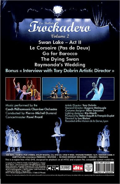 Les Ballets Trockadero, Vol. 2: Swan Lake/Le Corsair/Go for Barocco/The Dying Swan/Raymonda's Wedding