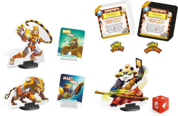 King of Tokyo Monster Pack 4 Cybertooth