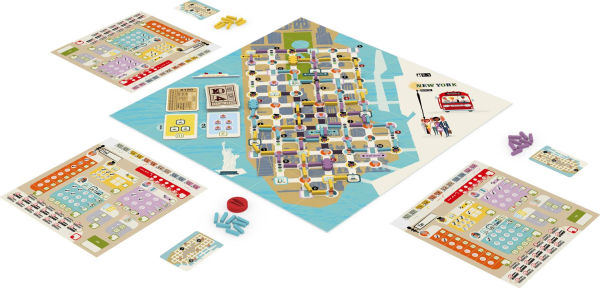 Get on Board: New York and London by Saashi