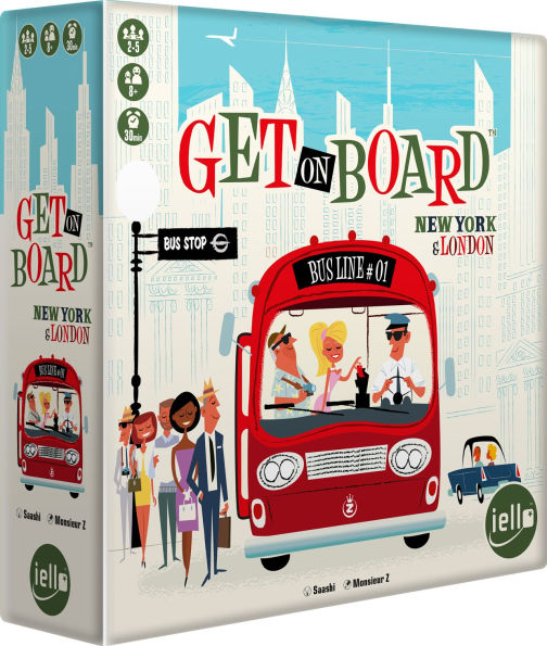 Get on Board: New York and London by Saashi