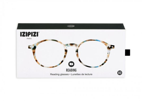 Izipizi Screen Glasses #D Blue Tortoise 0.00