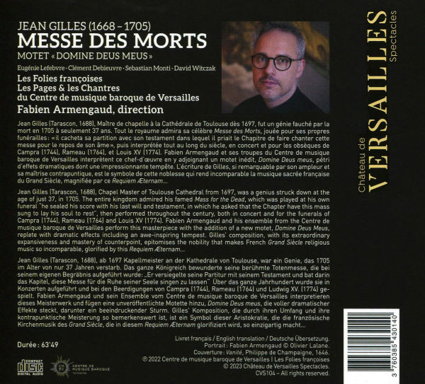 Jean Gilles: Messe des morts