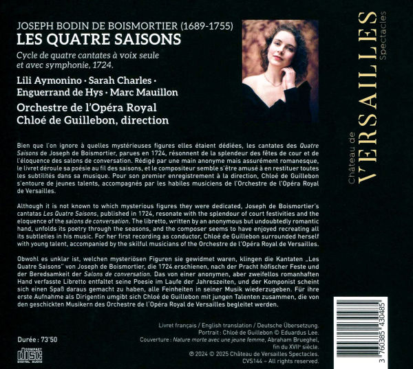 Boismortier: Les Quatre Saisons