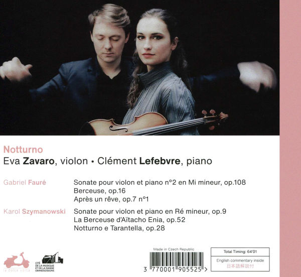 Fauré, Szymanowski: Notturno