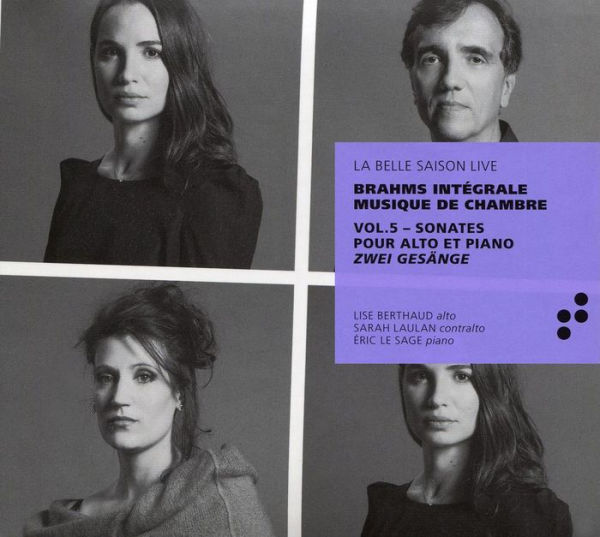 Brahms: Int¿¿grale Musique de Chambre, Vol. 5 - Sonates pour alto et piano; Zwei Ges¿¿nge