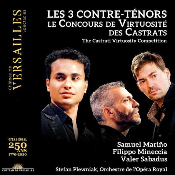 Les 3 Contre-Tenors (Chateau de Versailles) [CD/DVD]