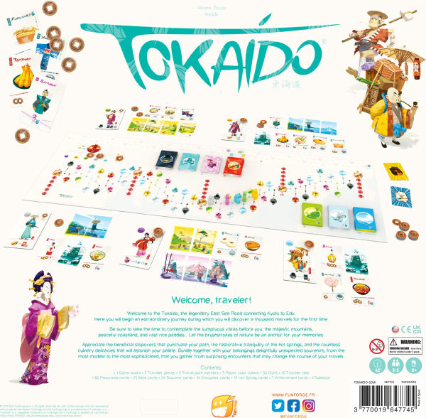 Tokaido: 10th Anniversary Edition by Antoine Bauza
