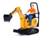 Alternative view 2 of JCB Micro Excavator 8010 CTS and Construction Worker Toy Vehicle Set
