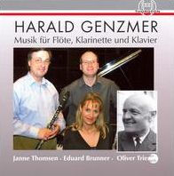 Harald Genzmer: Musik f¿¿r Fl¿¿te, Klarinette und Klavier