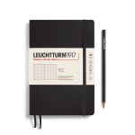 Alternative view 1 of Leuchtturm1917 Black Softcover Dotted Notebook