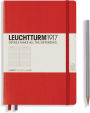 Leuchtturm1917, Medium, ruled, Red