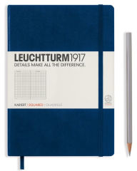 Title: Leuchtturm1917 Navy, Medium, Squared Journal