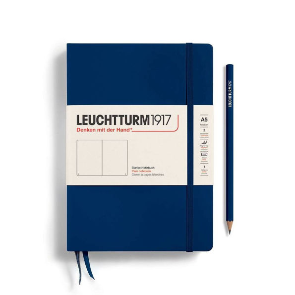 Leuchtturm1917 Navy Plain Journal