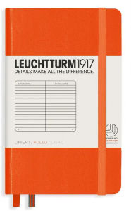 Title: Leuchtturm1917 Notebook, Pocket (A6) Hardcover, Ruled, Orange