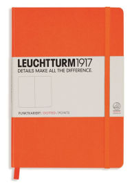 Title: Leuchtturm1917, Medium (A5) Size Notebook, 249 pages, dotted, Orange