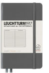 Alternative view 1 of Leuchtturm1917 Notebook, Pocket (A6) Hardcover, Ruled, Anthracite