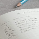 Alternative view 2 of Leuchtturm Anthracite Unlined Hardcover Medium Notebook