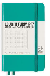 Title: Leuchtturm1917 Notebook, Pocket (A6) Hardcover, Dotted, Emerald